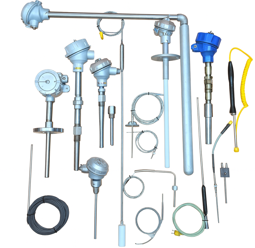 Termocuplas industriales tipo K J T N S R alta temperatura hornos fabricación Argentina